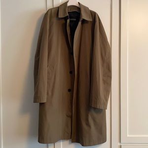 Sanyo Taupe 3/4-Length Raincoat